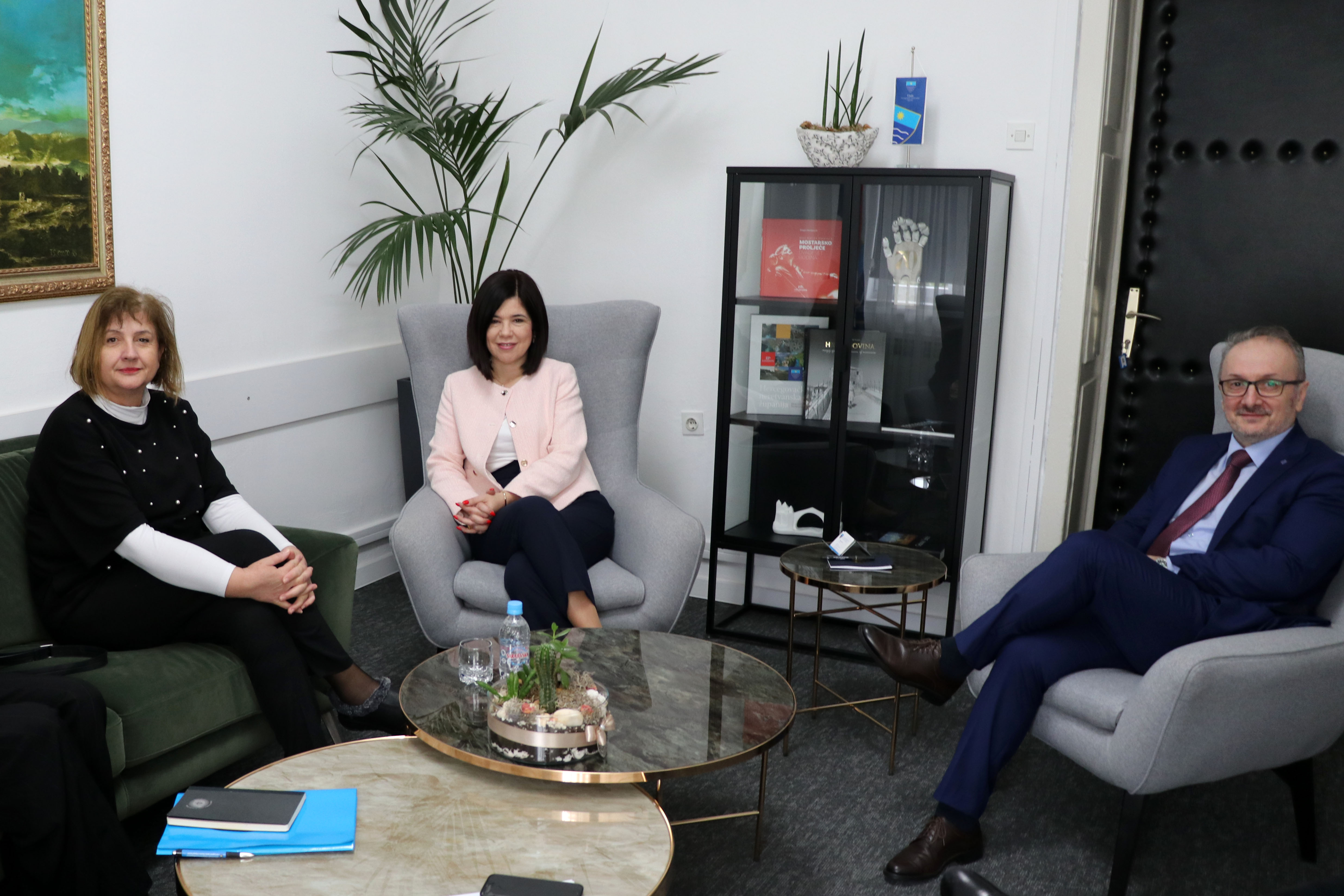 MINISTAR VELAGIĆ I PREDSJEDNICA BUHAČ S OMBUDSMANKOM JUKIĆ